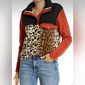 DONNI Tri-Fleece 3/4 Pull Over